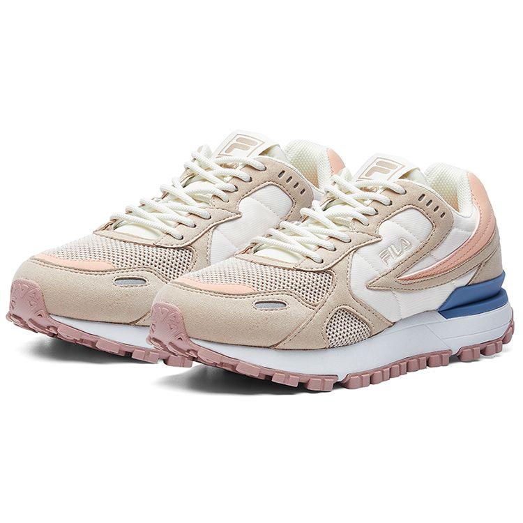 FILA Zagato Mesh Fabric Synthetic Leather Nylon Retro Versatile Shock Absorbing Wear Resistant Breathable Low Top Casual Shoes F12W031123FSM