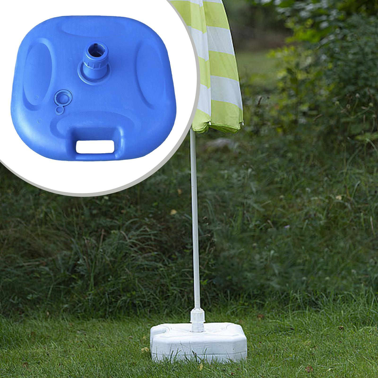 Garden Umbrella Base, Water Filled Parts, Accessories, Replacement Pole Holder,