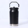 1200ml Stainless Steel Insulated Water Bottle With Handle Straw Outdoor Hiking Travel Sports Use