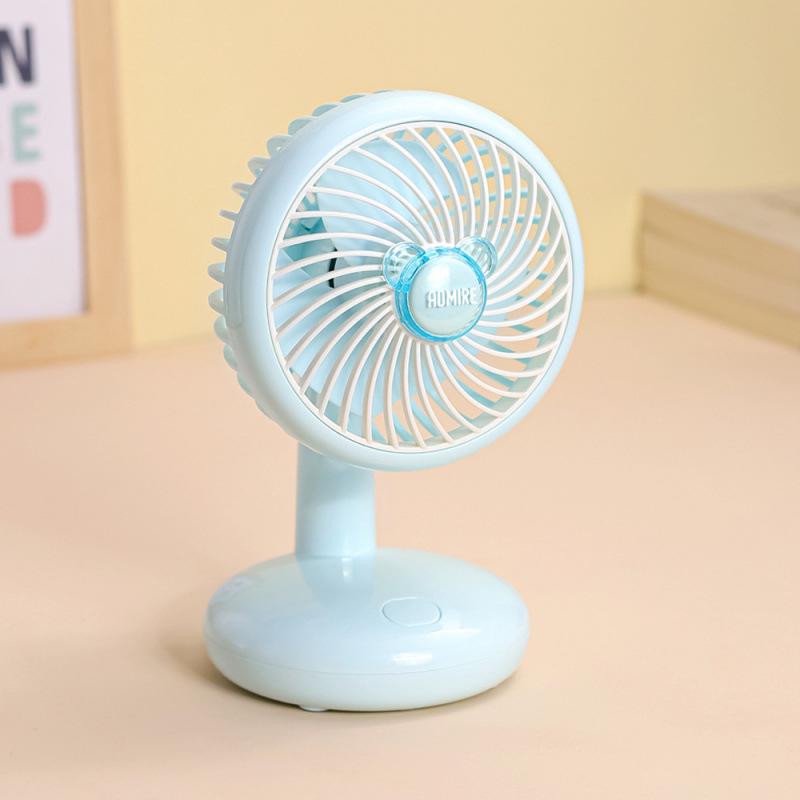 Bear USB Rechargeable Cute Portable Desktop Fan for Dorm & Office 107*109*173 mm