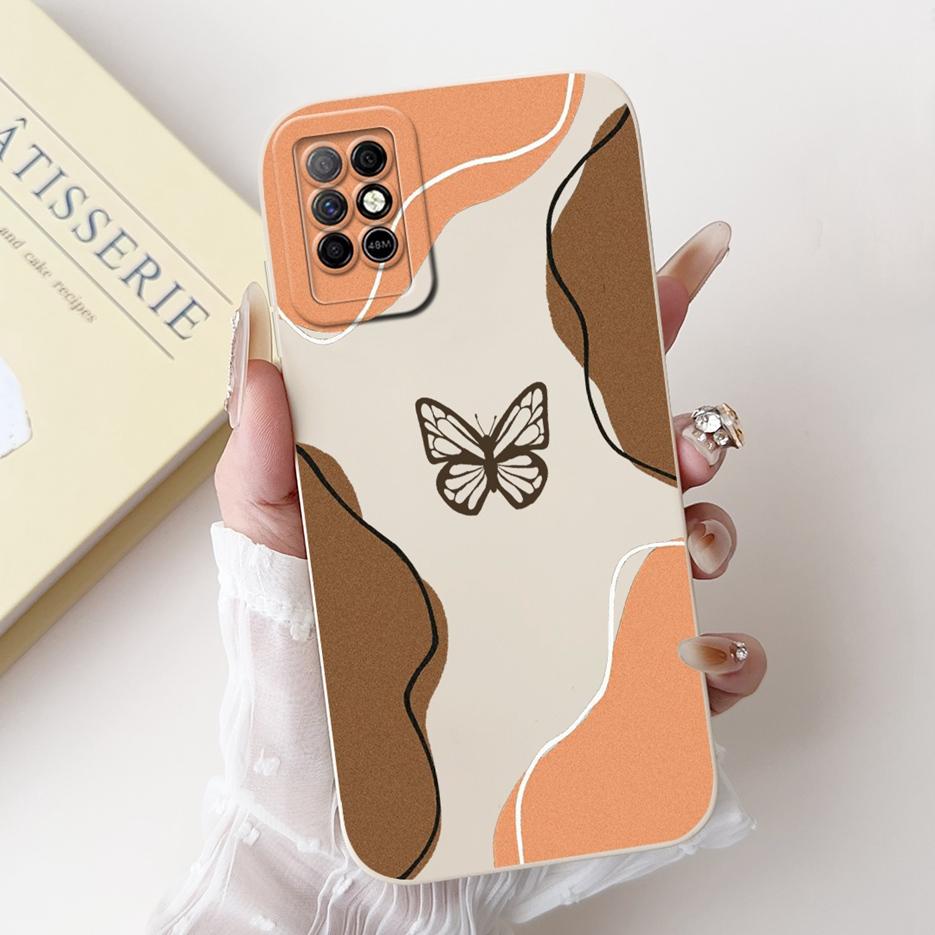 Für Infinix Note 8i Hülle X683 X683B Luxus Kunst Bemalte Abdeckung Weiche TPU Handyhülle Für Infinix Note 8 X692 Note8 Note8i Rückseite