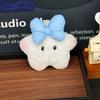 Toys Plush Star With Squeaker And Bow Chain Ultra Soft Stuffed Gifts Animal
