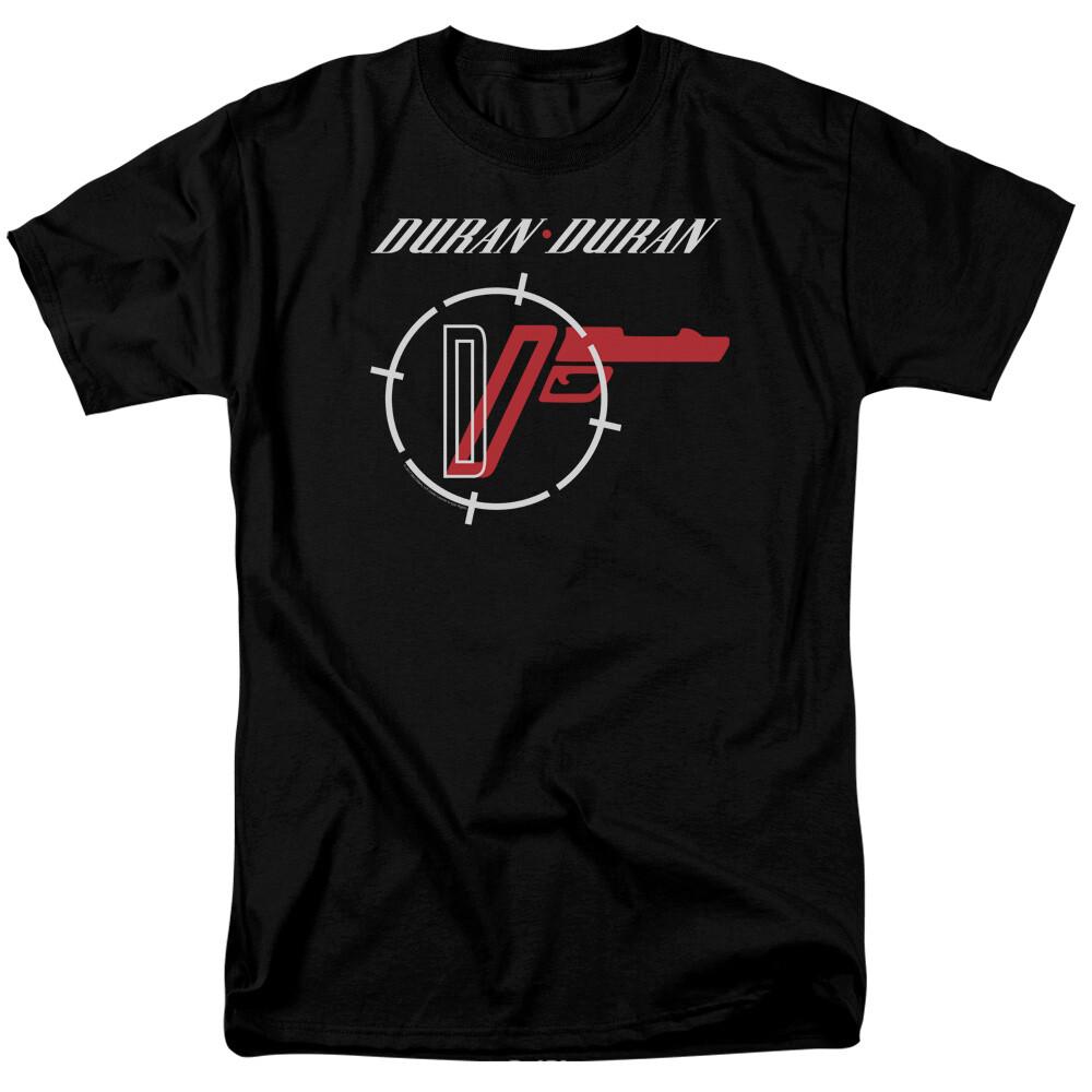 26 Duran Duran A View T Shirt Licensed Rock N Roll Music Band Merch Black Unisex T-Shirt L