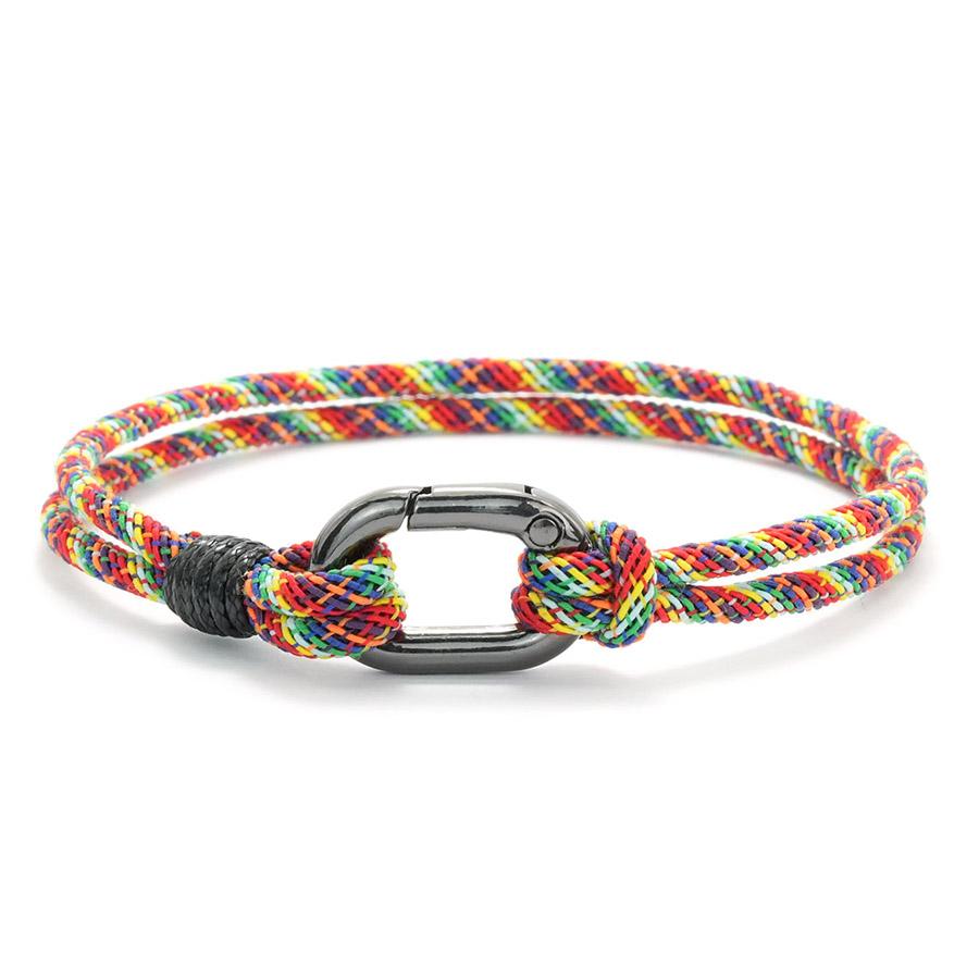 New Grade A 3mm String Bracelet For Men Handmade Fabric Charm Braslet Lucky Red Thread Braclet Cycling Accessories Casual Joias