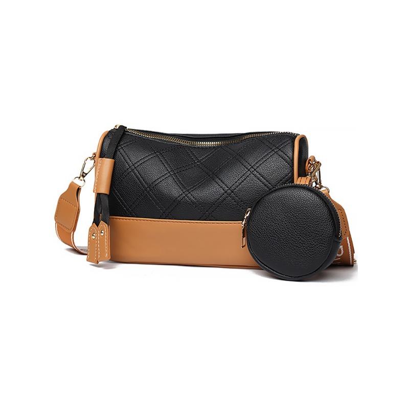 

Вышивка Высокое качество Комплект из двух частей Новая мода Женская сумка Модная Высококлассная Широкий плечевой ремень Сумка кроссбоди Мать и ребенок