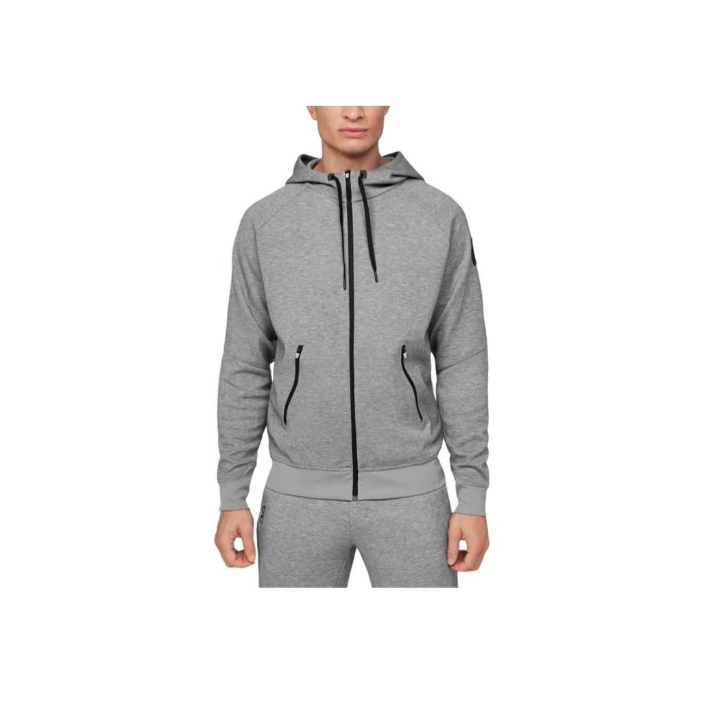 On Zipped Hoodie Solid Color Lg Sleeve Zip-Up Jacket Sweatshirt Men hoodies 1ME11440423