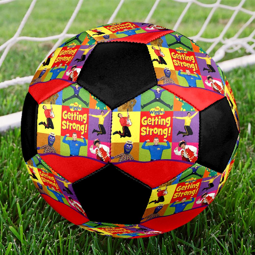 The Wiggles Theme Size 5 Soccer Ball, Suitable for Both Indoor and Outdoor Matches, a Gift Suitable for Everyone.