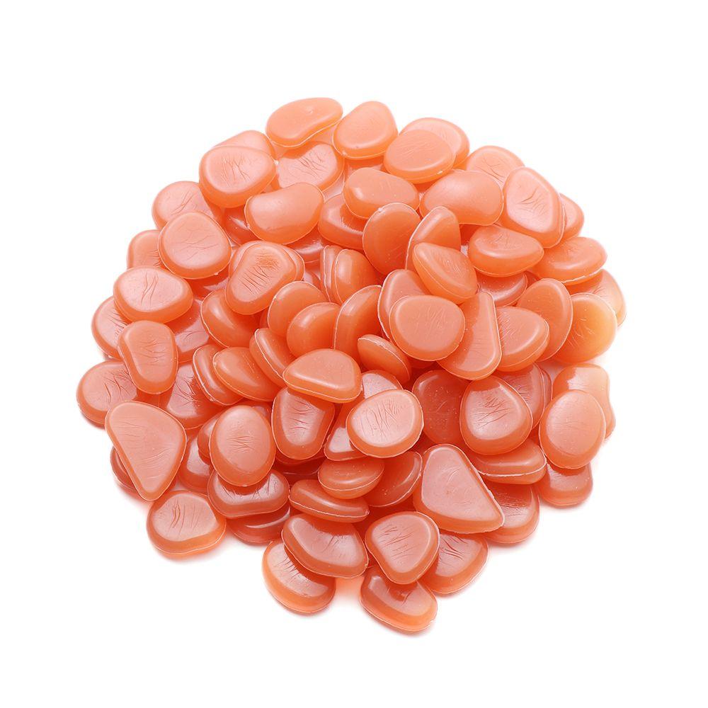 Home Garden Ornament Aquarium Glow In The Dark Artificial Stones Fish Tank Decoration Pebbles