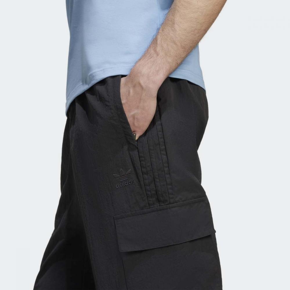Adidas Unisex Adicolor Classic 3s Cargo Pants All Black  Jy1390 