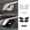 2025 Hot For BMW 5 Series G60 2024 Car Interior Door Bowl Decorative Plate Door Handle Puller Protection Sticker Car Accessories
