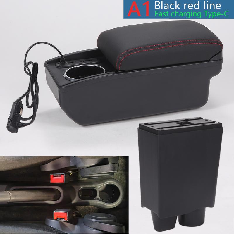 For Fiat Mobi Armrest Box For FIAT MOBI Car Armrest Auto Storage Box Dedicated Retrofit Parts Interior Car Accessorie 2025