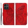 For Motorola Moto G75 5G Case Butterfly Pattern Leather Wallet Flip Phone Cover