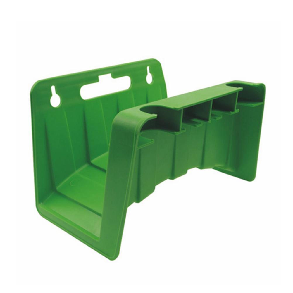 Garden Hose Nozzle Storage Rack Holder Green