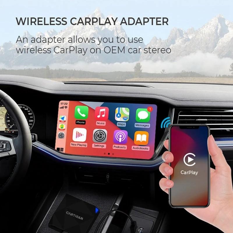

P3578 Wireless CarPlay Android Auto Adapter Wireless Bluetooth-compatible Connection Carplay Box Type A