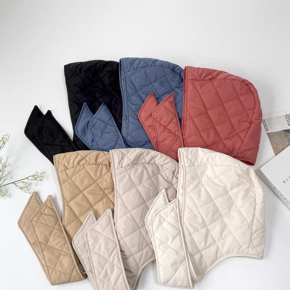 Women's and Men's Daily Diamond Quilted Balaclava Hat