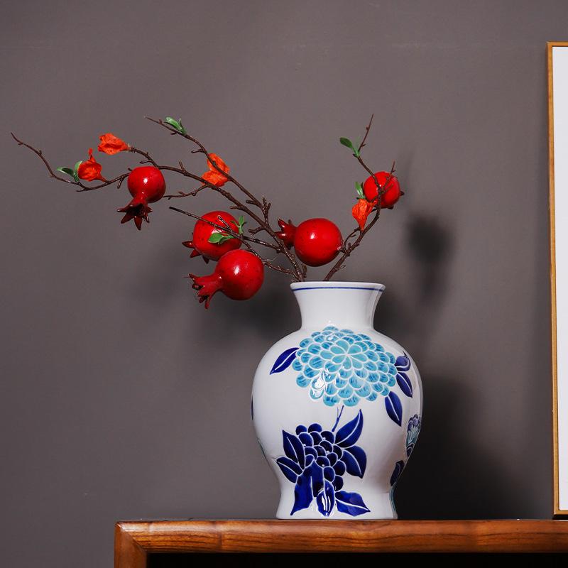New Chinese Style Multicolor Porcelain Vase for Hydroponic Flower Arrangement – Home Decor