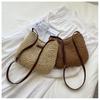 Women Fashion Summer Straw Crossbody Bag Beach Holiday Shopping Woven Shoulder Handbag Messenger Purses for Women Bags