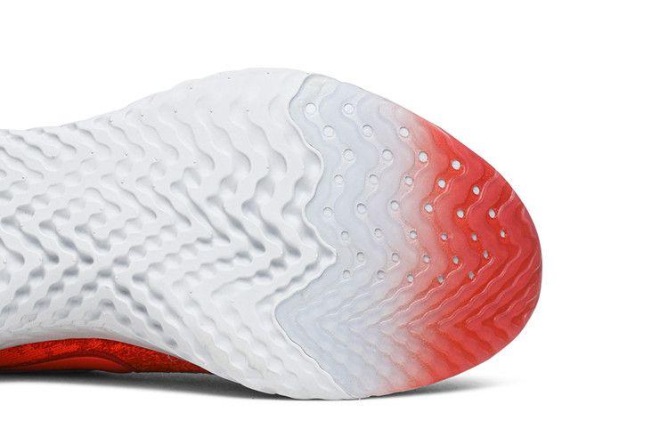 Men's Sneakers Nike Epic React Flyknit 2 Chile Red Chile Red/Vast Grey-Black-Bright Crimson