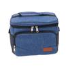 Insulated Lunch Box Oxford Cloth Leakproof Blue Waterproof Thermal Cooler Sack Food Handbags for Men Women