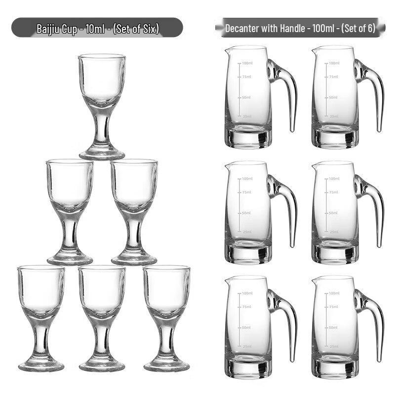 Thickened Crystal Glass Wine Decanter & Dispenser Set
