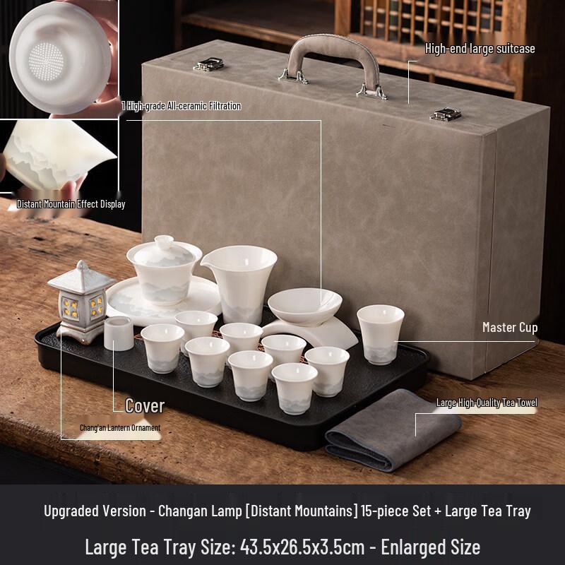 Ru Han Chang an Lantern Ceramic Tea Set