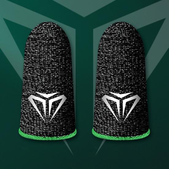 1 Pair S02 Finger Cover Sensitive Breathable Sweat-proof Video Games Touch Screen Fingertip Gloves for PUBG Mobile Game