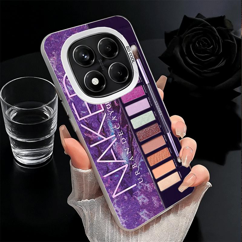 Makeup Eye Shadow Box Pattern Shockproof Phone Case for Xiaomi Redmi Note 15 14 13 12 Pro Plus 11 11S 11T 5G Cover Anti Fall Fun