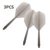 3Pcs Integrated Dart Flights and Shafts Anti-fall Professional Darts Plastic Integrated Dart Shaft and Flights Dart Accessory