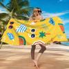 Summer Vacation Style Beach Towel Quick-drying Super Absorbent Suitable for Swimming Beach Pool Gym Summer Gift for Friends