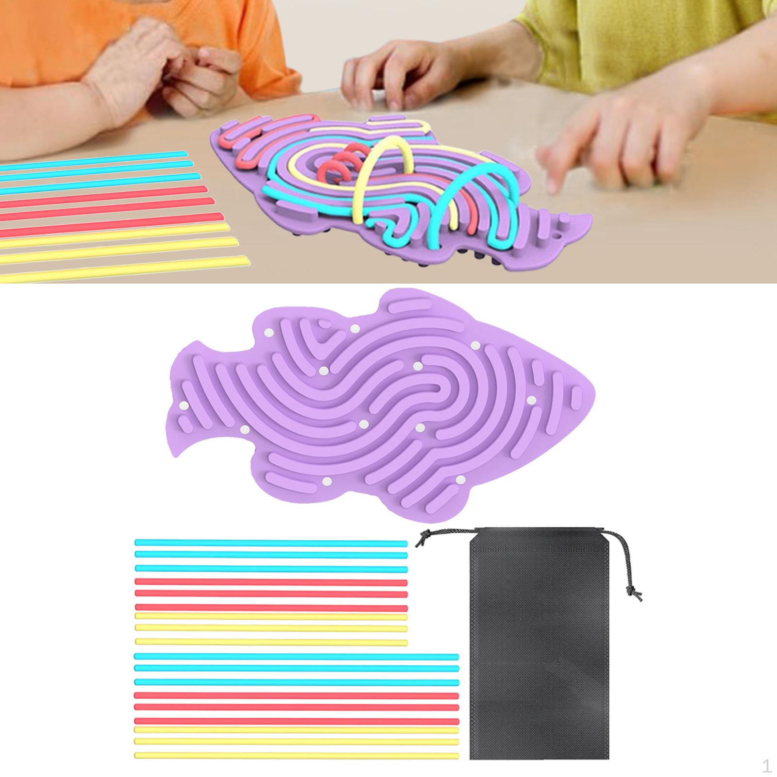 

Сенсорная игровая доска Fidget для развития мелкой моторики у детей старше 3 лет светло-фиолетовый