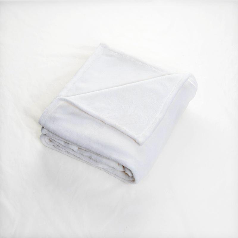 Dicke einfarbige Korallenfleece-Decke – Kuschelig für Haustiere, Zuhause oder Büro