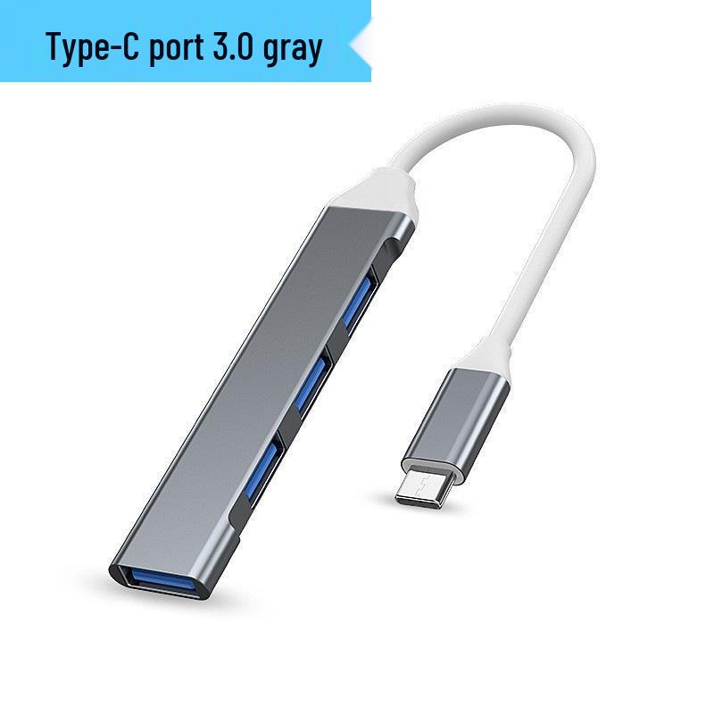 Multi-Port USB-C Extension Hub & Adapter for Laptops and USB Drives
