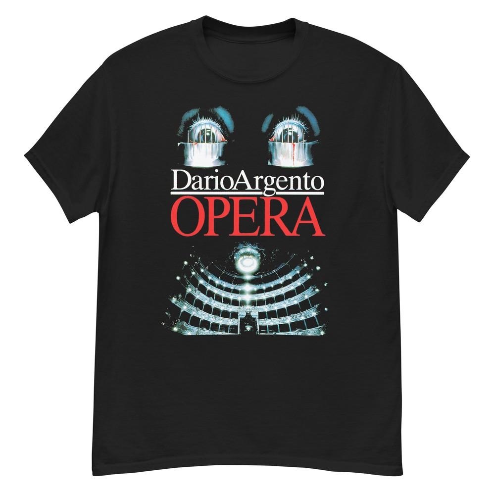 Opera (1987) Dario Argento giallo T-shirt Fan Gift Unisex T-Shirt S