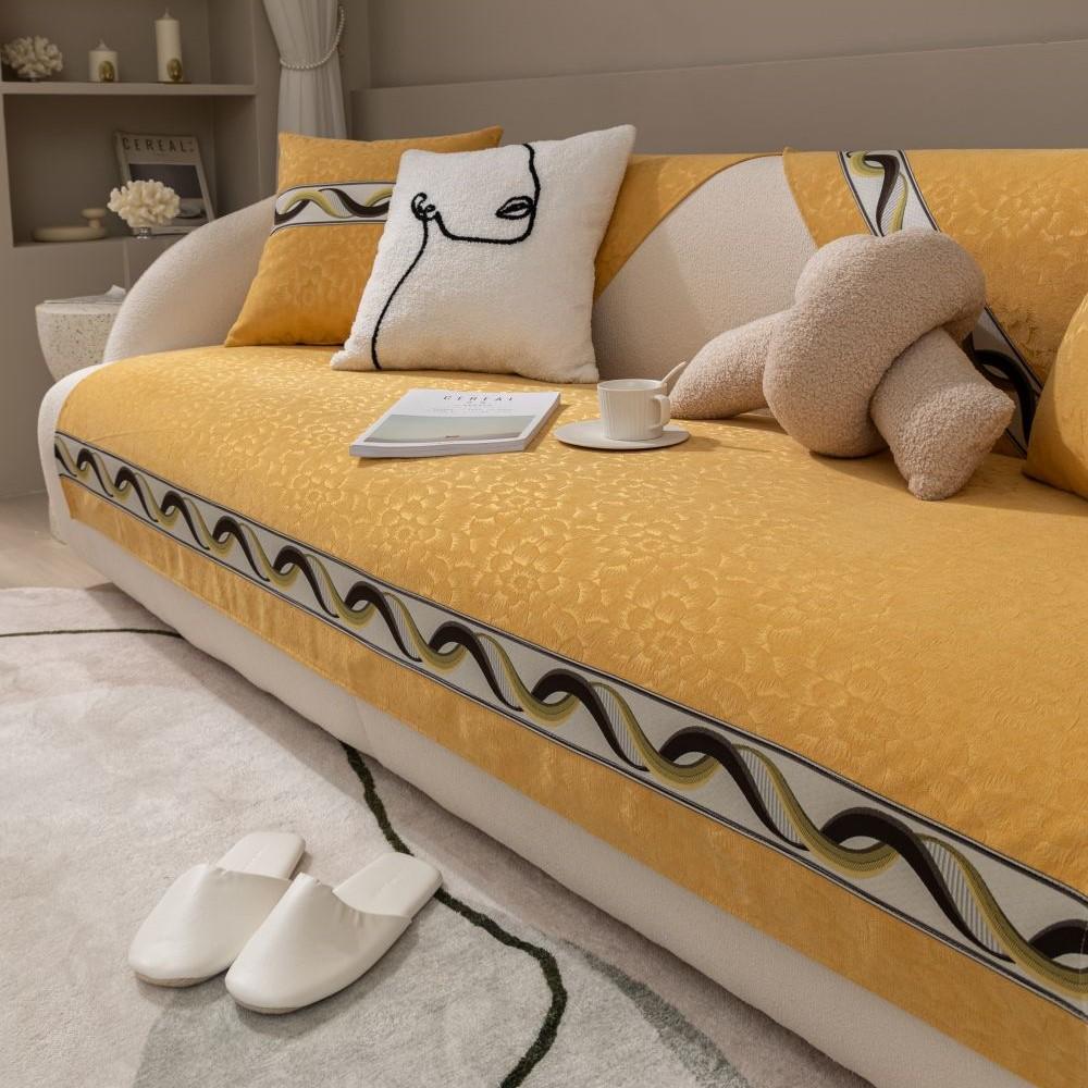 

Чехлы для диванов, нескользящие чехлы для диванов, подлокотники, спинки, универсальные чехлы для диванов из шенилла, чехлы для диванов Four Season Funda 70X70