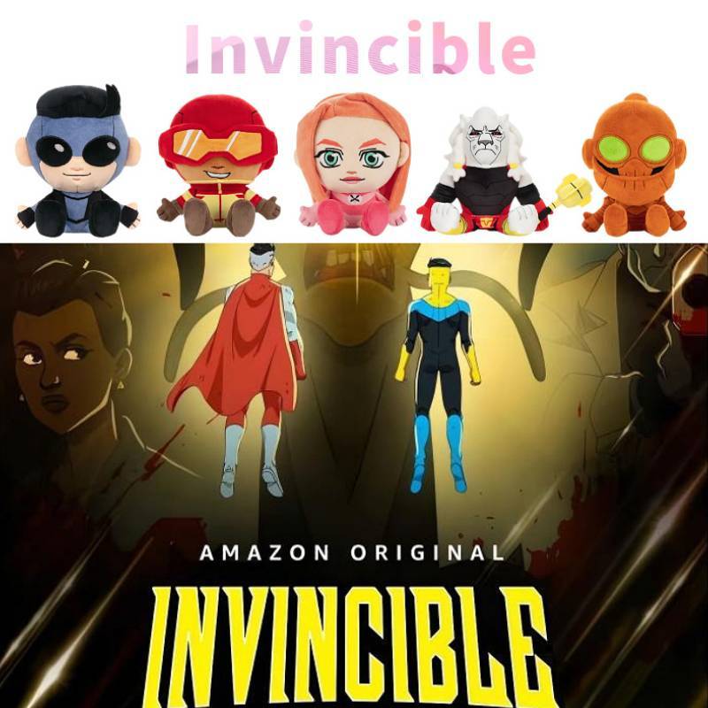 Invincible Plush Toy Cartoon Character Stuffed Doll Gift For Fans