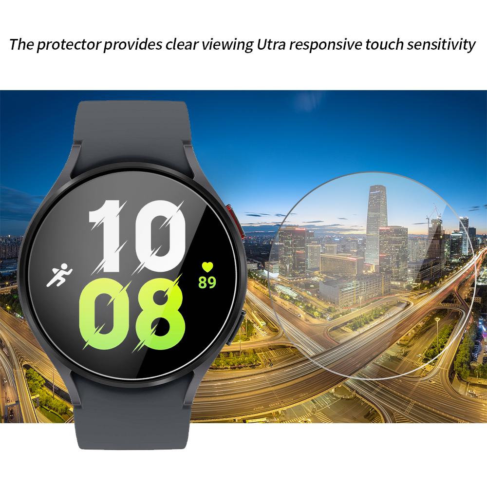 1-5PCS Screen Protector for Samsung Galaxy Watch 5 40mm 44mm Anti-Scratch Tempered Glass Film for Samsung Galaxy Watch 5pro 45mm