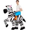 Adult Inflatable Zebra Riding Costume