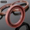 ZHIDE TC FKM Double Lip Rotary Shaft Oil Seal