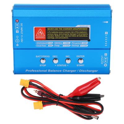 B6 V2 Ładowarka i rozładowarka do akumulatorów Lipo Smart Balance Charger dla LiPo LiFe Liion 60W 6A