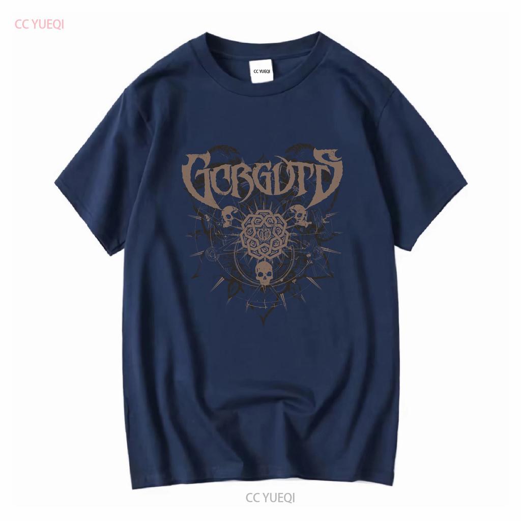 Rare Gorguts Band Basic For Fan Black All Size Men T Shirt S5574 vintage Washed fashion streetwear designer clothes graphic