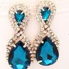 Korean Style Earrings 8-Word Autumn New Small Jewelry Ladies Stage Performance Earring Accessories  E017