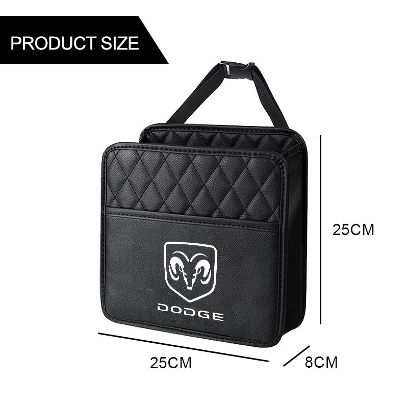 Car Multi-function Storage Bag Automobile Seat Back Storage Pocket for Dodge Journey Caliber Challenger Charger Ram 1500 Stratus Dart Dakota Durango