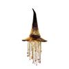 Lighted Witch Hat Hanging Chime Witch Hat Pendant Wind Chime Pendant