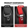 FA4Car Seat Belt Buckle Protector Anti-Scratch Adjusting Clip For BMW 1 3 5 7 Series M F01 F20 F10 F13 E52 E53 E60 E93