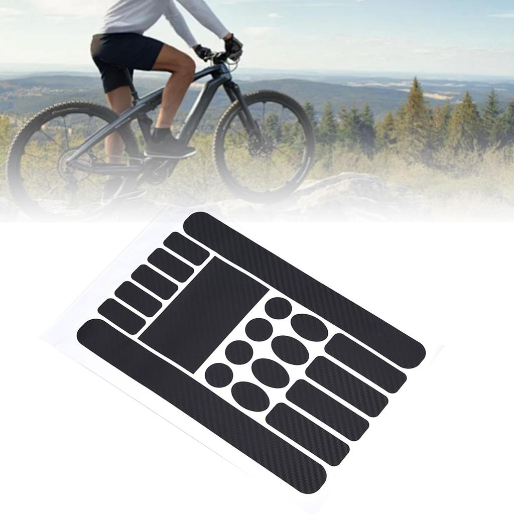 Chainstay And Frame Sticker  or Kit For Bikes   Cycle Decal Black