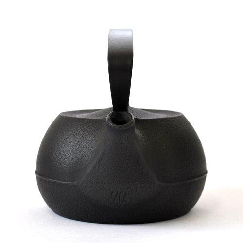 Ichiudo Nanbu Cast Iron Kettle, 1.2L (Black Finish), IH200V Compatible, 2012 Good Design Award Winner