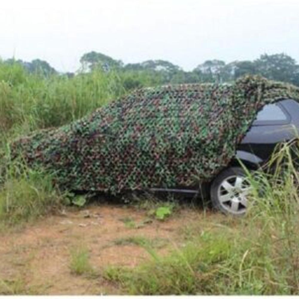 6*8m Foldable Camouflage Net Hunt Army Camping Camo Durable Large Tactical Woodland Netting Cover DIY Decor with Reinforced Edge