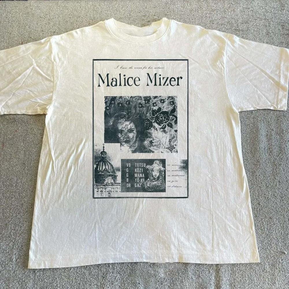 

Malice Mizer - Sans Logique Album Shirt Classic White Unisex S-5XL LI750 Unisex T-Shirt XXXXL