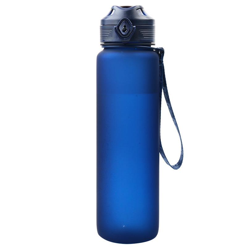 Plastikowy Kubek Kubek Sportowy Czajnik Outdoorowy 1l Duża Pojemność Matowy Kubek Kosmiczny Duży Kubek na Wodę Kreatywne Prezenty