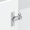 Lucca White Kitchen Corner Base Cabinet